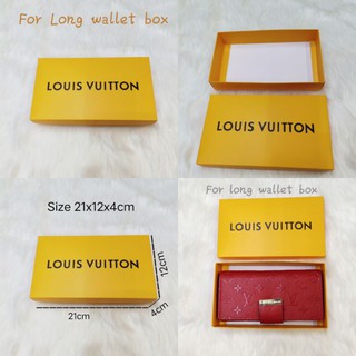 Lv box (For lv long wallet box)women wallet