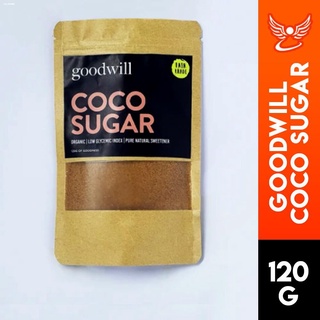diet☽GOODWILL Organic Coco Sugar (120g) Low Glycemic Index All Natural Sweetener Coconut Sugar not S