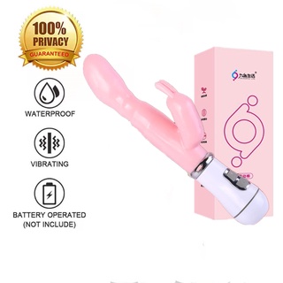 30 Speed Dual G-Spot Rabbit Vibrator Dildo Vibrator Adult Sex Toys for Women and Girl PINK