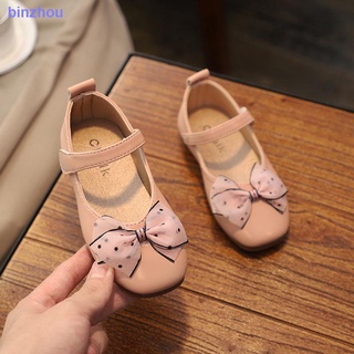 Children s princess shoes girls scoop shoes fashion leather shoes 2021 spring and autumn new grandma shoes girls shoes soft sole shoes