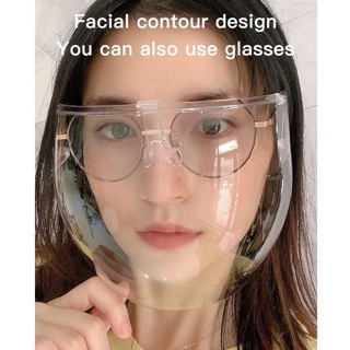 acrylic full Face shield without box