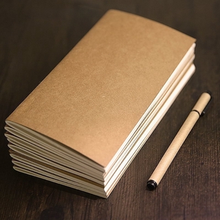 Journamm 32pgs Vintage Carft Creative Notebook Planner Notepad Junk Journal School Office Supply Student Stationery Notebook