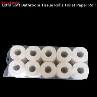 ┇✔Extra Soft Bathroom Tissue Rolls Toilet Paper Roll(10rolls)