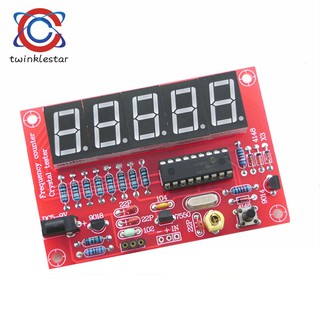 DIY Digital LED 1Hz-50MHz Crystal Oscillator Frequency Counter Meter Tester Kit