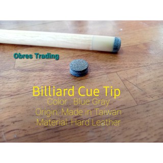 Billiard Hard Sargo Tako Tip 13mm Diameter (1 pc) by Obres