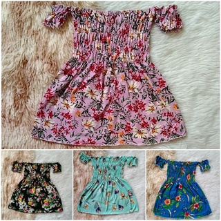 JSG Apparel | Smocked Dress for baby girls | Pambahay Dress for Kids
