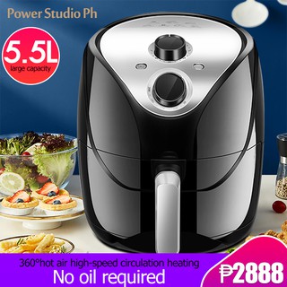 5.5L Air Fryer household large-capacity oven integrated multifunctional intelligent electric fryer