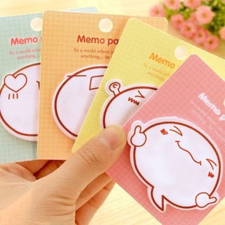 Cute Design Expression Sticky Notes School&Office Supplies Cartoon Bubble Notepad Memo Pad Paper
