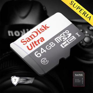【Ready stock】SanDisk 64GB Memory Card Micro TF Card SD Card USB Card OTG