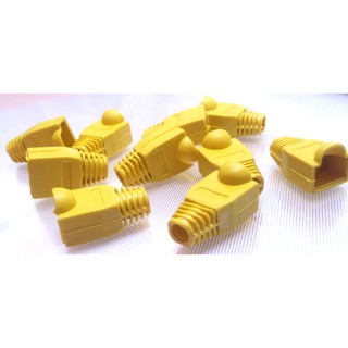 rj45 Network tool rj45 yellow rubber boots