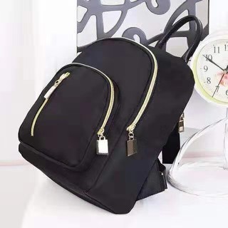 LS Fashion Korean Small Black Backpack School Bag (COD)