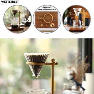 Weststreet Elegant Coffee Filter Holder Manual Coffee Dripper Stand No Odor for Home