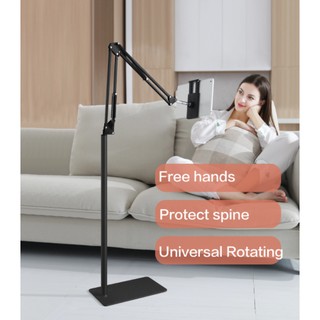 360 Rotation iPad Stand Floor Air Bedside Lazy Multifunctional Holder Lazy Arm Universal Aluminum