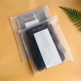 Frosted Ziplock Waterproof Packaging