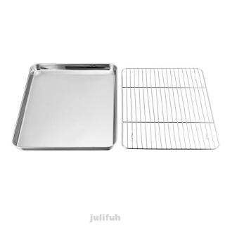 Oven Tray Cooling Rack Stainless Steel Baking Grilled Oil Drain Cooker Cooking