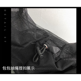 Ulzzang Waterproof Men's Fashion Tote Bag Briefcase Handbag Japanese Ins Large Capacity Shopping Bag (5)