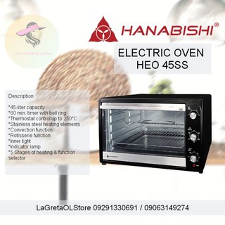 Hanabishi Electric Oven 45Liter Convection