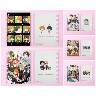 cute notebook●Haikyuu Notebooks (Anime Spring Notebooks High Quality)