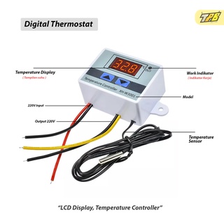 Ac 220v XH W3001 Digital Thermostat Temperature Controller Thermostat Machine Cage