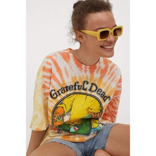 Grateful Dead Band Tiedye Oversized H & M branded shirts