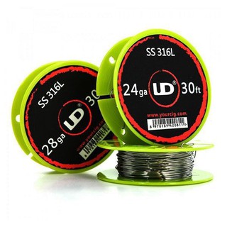 Authentic UD SS 316L wire SS316L 24/26/28ga 30ft