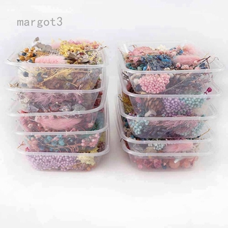 Margot 2021 Hot Sale Ready Stock Dried flower candle DIY making wax slices aromatherapy special dried flower diy material random