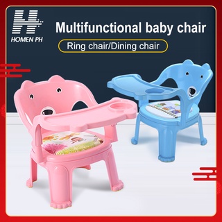 Baby eating dining chair child chair seat plastic back chair called chair dining table chair cartoon