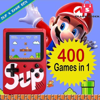 ¤☂✜[Ready Stock] Portable Mini Retro Game Console Handheld Pocket Player 3.0 Inch 400 Games IN 1