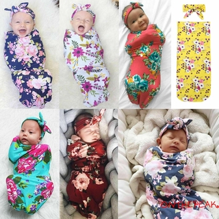 ❀Strawberries❀-Cotton Swaddle Blanket Newborn Baby Infant Girl Boy Wrap Floral Sleeping Bag Sleepsacks
