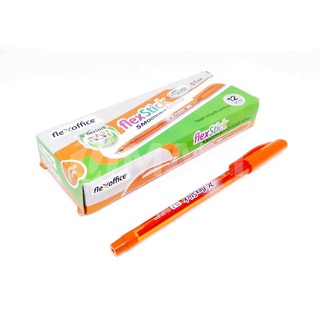 Writing & Correction™☽♀Flexstick Smooth Ink Ballpen Multi-Color Office Ballpen 0.7mm 12pcs Per Box