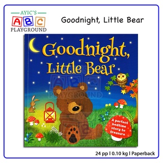 GOODNIGHT LITTLE BEAR - PICTURE FLATS Picture Book Bedtime Story