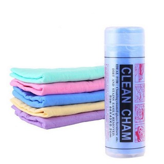 Cham Clean Towel Synthetic Chamois Optional size Multiple colors are sent randomly