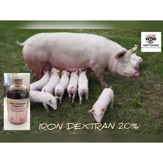 Vetro Iron Dextran 20% + Vitamin B12! 100ML/ For Animals/ ( Tipid ka Dito)