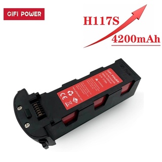 Upgrade 11.4v 4200mAh Battery for Hubsan H117S Zino GPS RC Quadcopter Spare Parts 11.4V Battery For