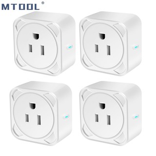 ［Ready Stock］10A/16A Smart Plug Wifi Outlet Socket Power Switch Smart Life APP Remote Control Timer Home Automation Energy Monitoring