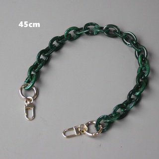 DDCCGGFASHION Colorful Chain Vintage Chain Detachable Thick Chain Acrylic Chain Bag Decoration Chain (3)