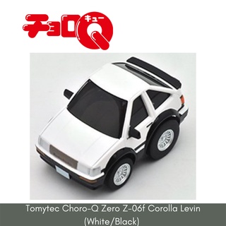Tomica Tomytec Choro Q ZERO Z-06f COROLLA LEVIN (White / Black) Diecast Toy Car