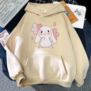S-3XL♕✶Hoodie Women Kawaii Clothing Aesthetic Cute Wram Long Sleeve Clothes for Teens Anime Oversized Sweatshirt Japanese Girl Pink Top