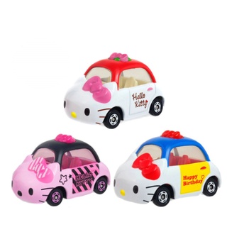 Takara Tomy Tomica Cars Hello Kitty Cat 1/64 Metal Diecast Model Toy Vehicles