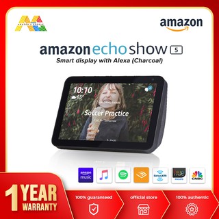 Amazon Echo Show 5 - Smart display with Alexa (Charcoal)