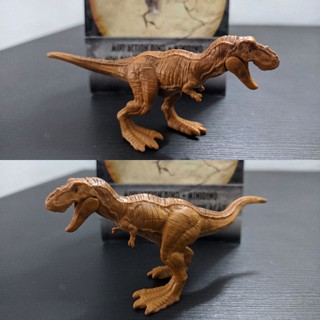 Mattel Jurassic World Mini Dinosaur Action Figure Dino Rivals: Tyrannosaurus Rex T-Rex