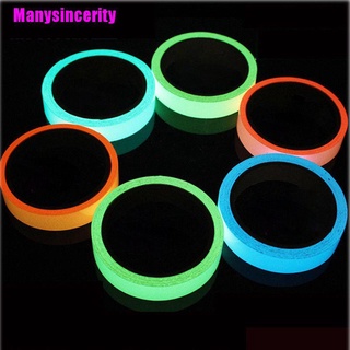 [Manysincerity] Luminous Tape Waterproof Self-adhesive Glow In The Dark Safety Stage Home Decor