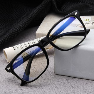 Retro Trend Korean Version Fashion Ultramarine Optical Frame Flat Light Mirror Glasses Frame