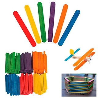 colored popcicle sticks 50pcs per pack