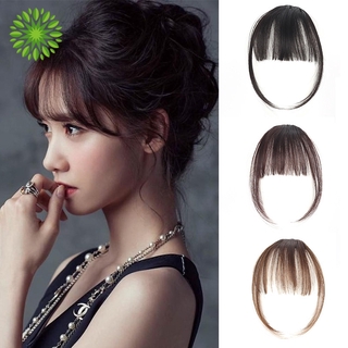 Women Beauty Mini Fake Hair Clip Air Bangs Wig Thin Translucent Trace Invisible Bangs JP6