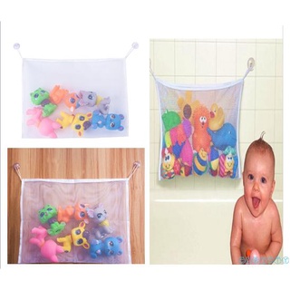 bath toys▼CHT-Baby Toy Storage Bag Bath Bathtub Suction Bathroom Stuff Net Holder Doll Organizer (6)