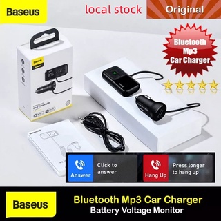 Baseus Car FM Transmitter Modulator Bluetooth 5.0 FM Radio 3.1A Car Charger Handsfree Car Kit MP3