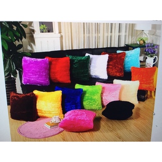 ▧Soft Pillow Case with Long Fur - 1 pair (2pcs)