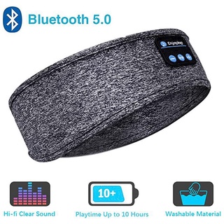 Bluetooth Sleeping Headphones Sports Headband Thin Soft Elastic Comfortable Wireless Music Earphones Eye Mask For Side S (8)