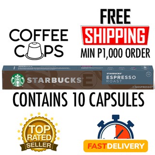 Starbucks Espresso Roast by Nespresso | Starbucks by Nespresso Capsules Pods Coffee at Home